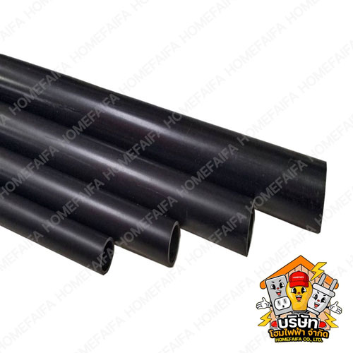Zeberg ท่อร้อยสายไฟสีดำ ขนาด 16-32MM.