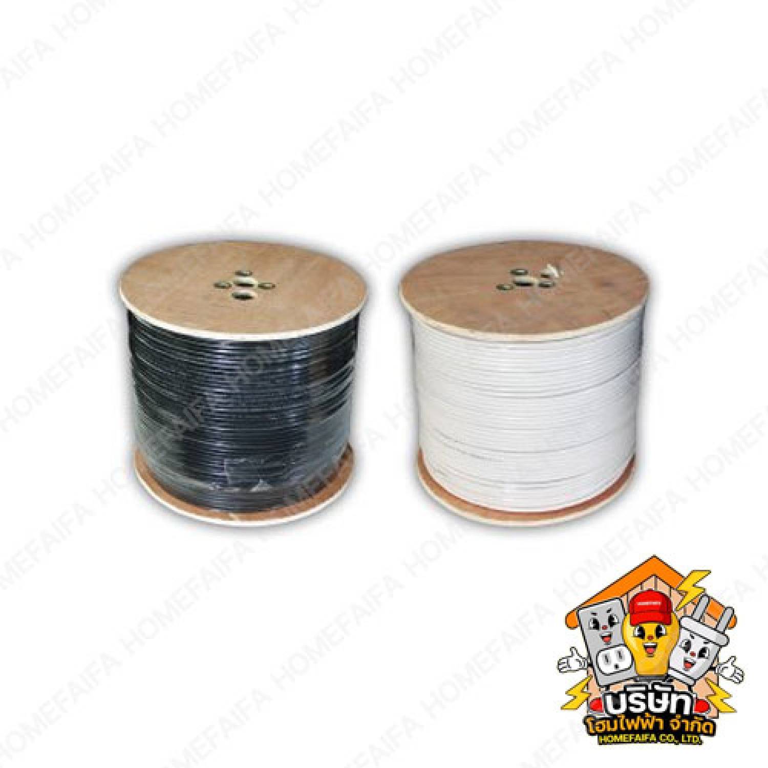 สาย RG6, สาย TV, สาย RG6+แจ็ค ยี่ห้อ SUN, DTV